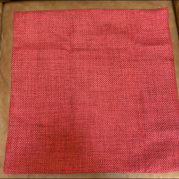 Set of 4 Harvest Red Pillow Covers - Picture 4 of 5